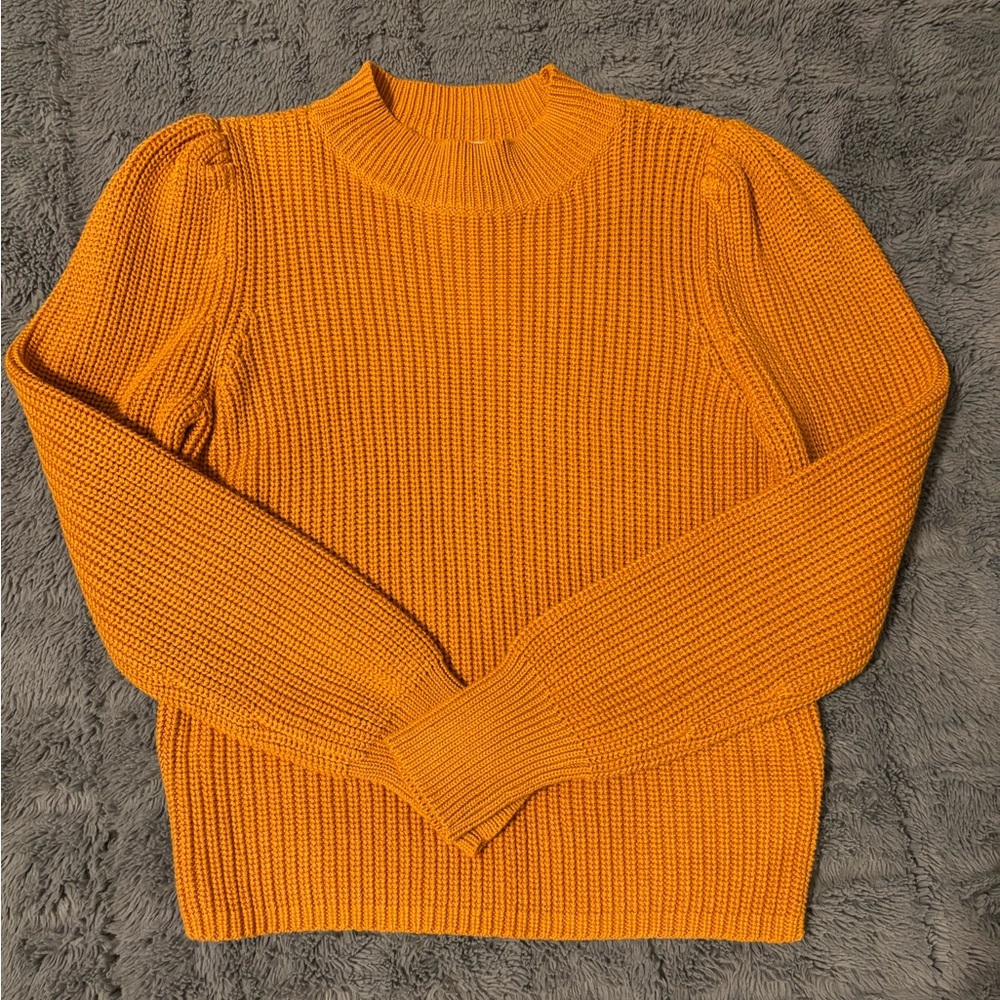 NWT 525 America puff sleeve sweater
